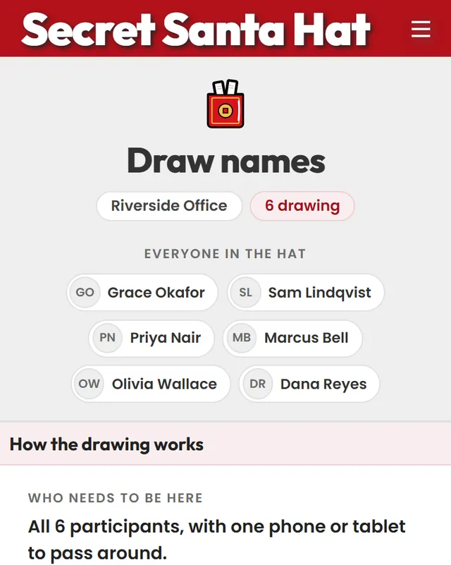 The draw page in the Lunar New Year theme